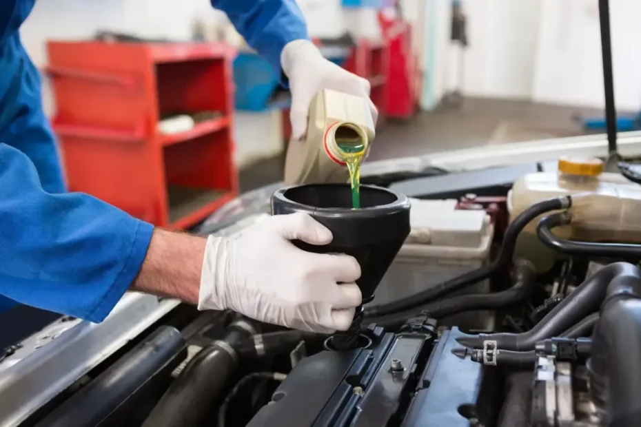 Замена масла в двигателе - "Гараж-138"