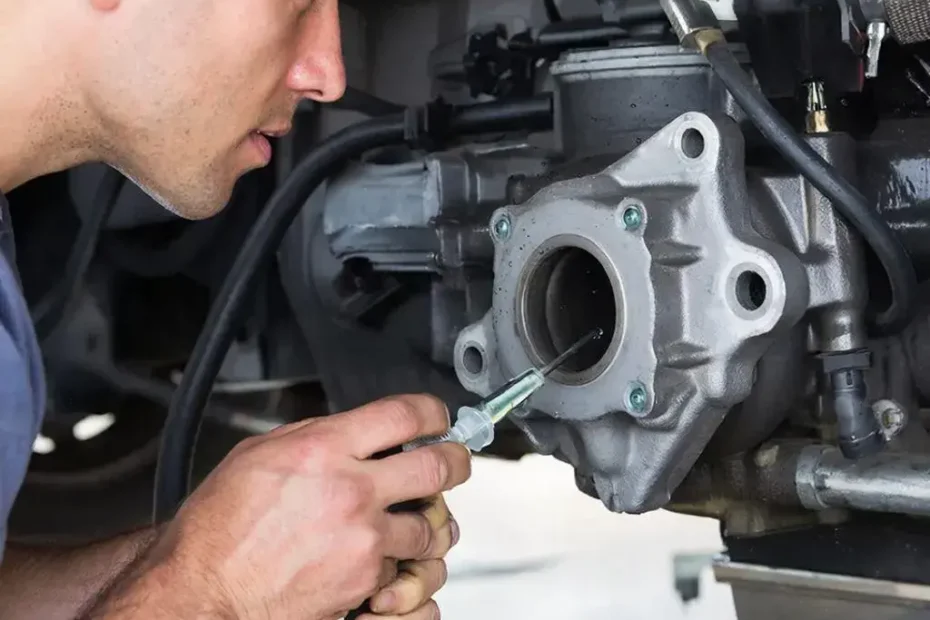 Замена масла в редукторе - "Гараж-138"