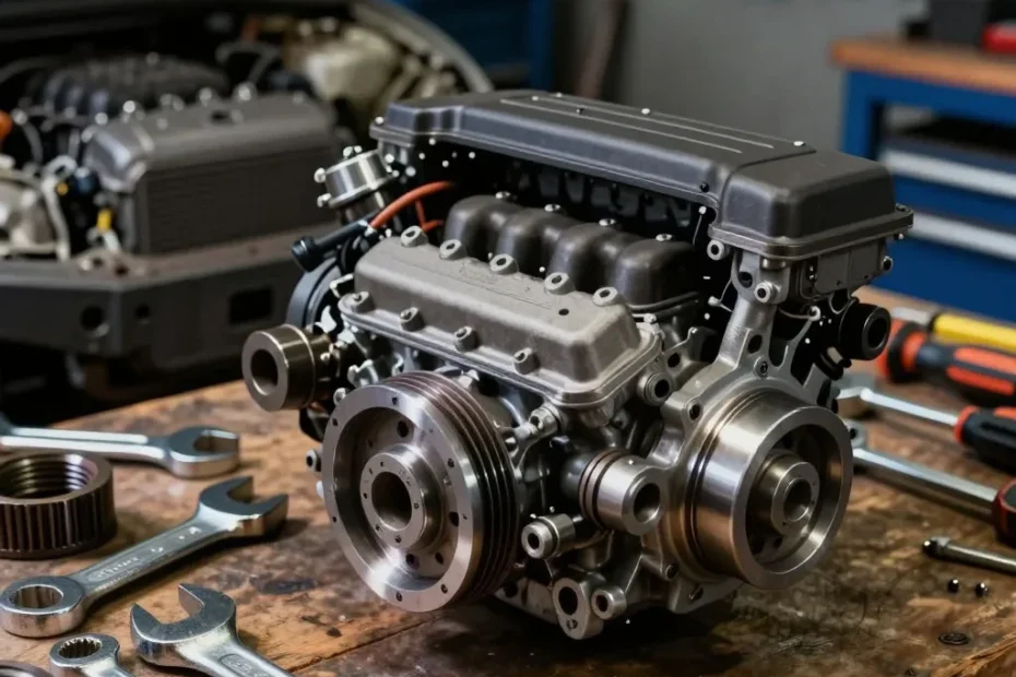 Замена помпы двигателя (водяного насоса) за 1400 рублей