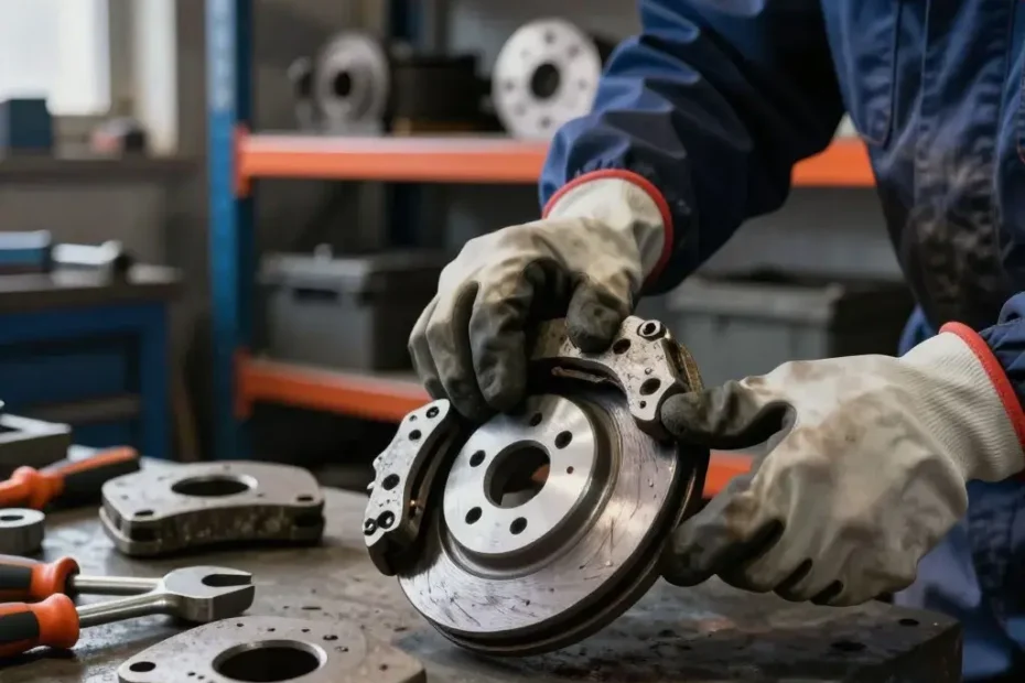 Замена тормозных колодок