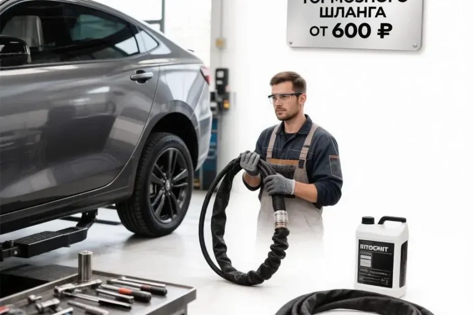 Замена тормозного шланга от 600 ₽